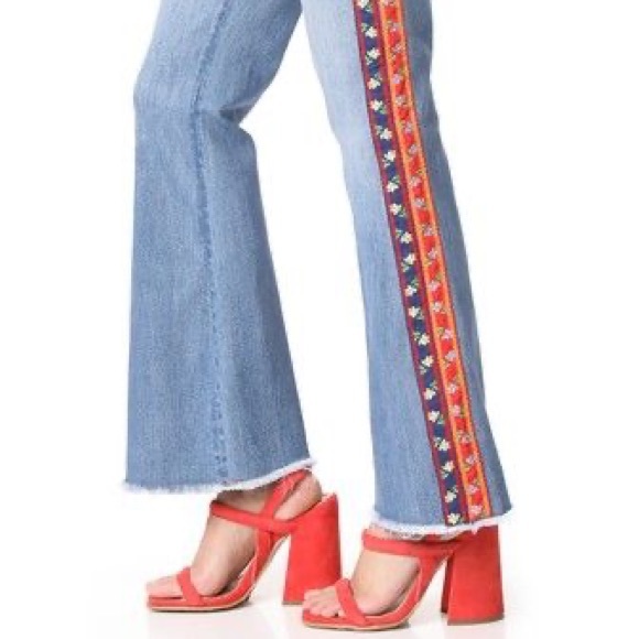 Embroidered TORY BURCH Amy  JEANS!!! - Picture 3 of 10